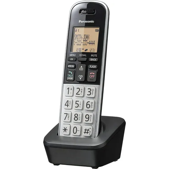 Telefone sem fio com Dect 6.0, tela LCD Panasonic Foto 1
