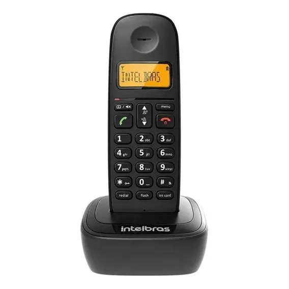 Telefone Sem Fio Com Identificador Ts2510 Id Preto Foto 1