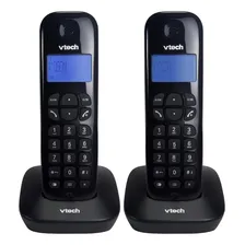 Telefone sem Fio com Ramal Vtech VT680-MRD2 Preto Foto  mini 1