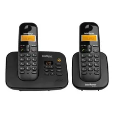 Telefone Sem Fio Com Secretaia + 1 Ramal Intelbras C/ Bina Cor Preto Foto  mini 1