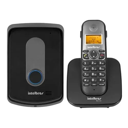 Telefone sem fio Intelbras com Ramal Externo TIS 5010 Foto 1
