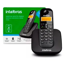 Telefone Sem Fio Intelbras Ts 3110 Com Identificador Cor Preto Foto mini 4
