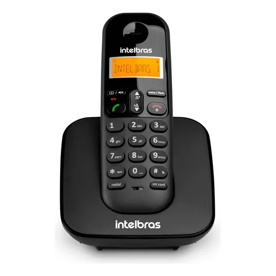 Telefone Sem Fio Intelbras Ts 3110 Com Identificador Cor Preto Foto 1