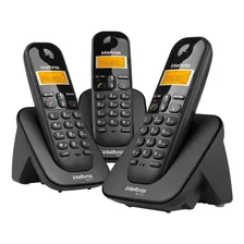 Telefone Sem fio Intelbras TS3113 Ramal/Identificador Preto Foto mini  2