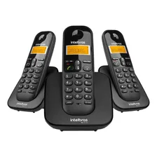 Telefone Sem fio Intelbras TS3113 Ramal/Identificador Preto Foto mini  3