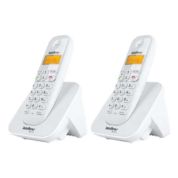 Telefone Sem Fio Ts 3110 + 1 Ramal Ts 3111 Br Intelbras Foto 1