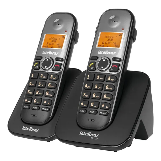 Telefone Sem Fio Ts 5122 Preto Intelbras Foto 1