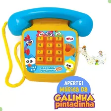 Telefone Sonoro Galinha Pintadinha - Elka 1087 Foto mini 3