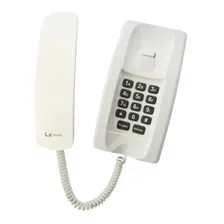 Telefone Terminal De Portaria Lr2065 Br Gondola Tecla Lider Cor Branco Foto mini  2