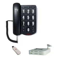 Telefone Zte 3g  Tok Facilinterface3g Sem Fio Rurais - Cor Preto Foto  mini 1