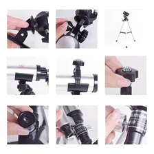 Telescopio Astronomico Profissional Refrator Microscopio Foto mini  2