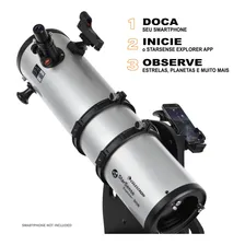 Telesc贸pio Dobsoniano de Mesa Celestron Starsense Explorer 150mm Foto mini 2