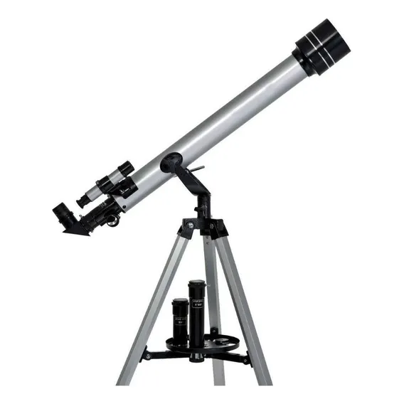 Telescópio F90060m Refrator Azimutal Constellation Cor Prateado Foto 1
