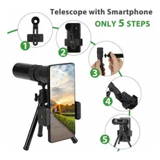 Telesc贸pio Monocular Profissional Super Zoom Aumento Luneta Foto mini 4