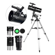 Telescópio Newtoniano Greika Tele-1000114 Com Tripé Foto mini 1