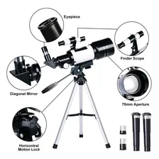 Telescópio Profissional Astronômico Terrestre Refrator Foto mini 4