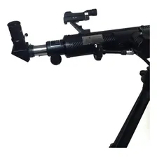 Telescopio Refrator Azimutal 70070 70az Greika + Bolsa Cor Preto Foto mini 3