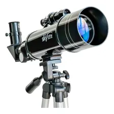 Telescópio Skylife Refrator Novice 60x - Refrator Cor Preto Foto mini  2
