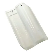 Telha Branca Americana Esmaltada Vilhena Grês Ceramica Cor Branco Foto mini 1