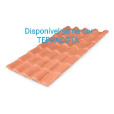 Telha de pvc colonial cerâmica 2.30 Lux Telhas Foto mini 2