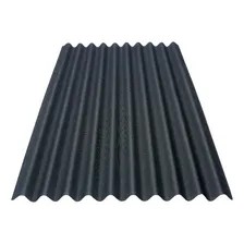 Telha Ecologica Classica Preta 3mm 2,00x0,95m Onduline Foto mini 1