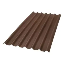 Telha Ecologica Stilo Marrom 3mm 2,00x0,95m Onduline Foto mini  2