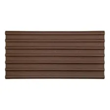 Telha Ecologica Stilo Marrom 3mm 2,00x0,95m Onduline Foto mini  3