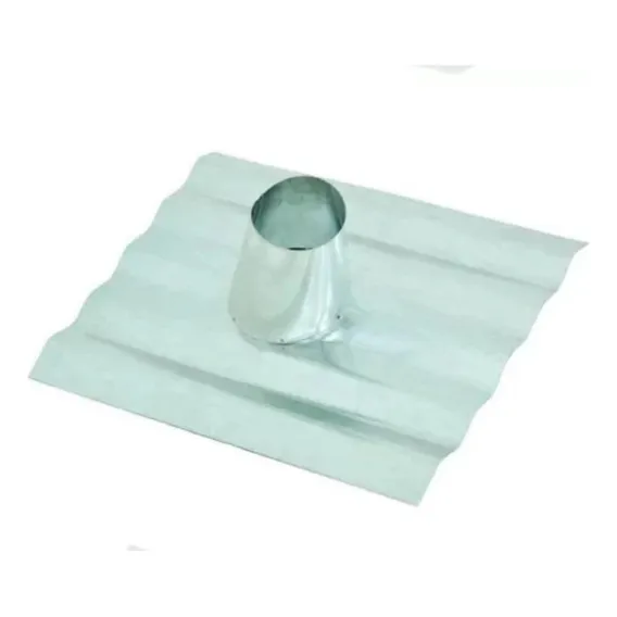 Telha Ondulada Chaminé Galvanizada 110mm A 130mm - Volpato Foto 1