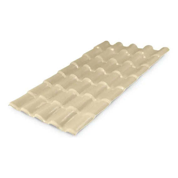 Telha Pvc Colonial 88x262cm Lux Telhas Foto 1