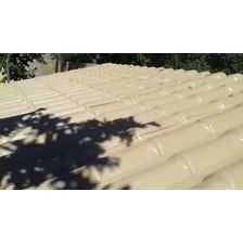 Telha Pvc Colonial Ecológica - 3,94m X 0,88m Cor Marfim Foto mini 2