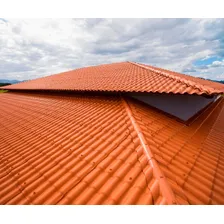 Telha Pvc Colonial Ecológica - 4,59m X 0,88m + Kit Fixação Foto mini 4