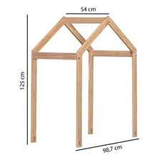 Telhado Single 54cm Casatema Natural Iawt Foto mini 2