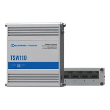 Teltonika Tsw110 - Switch Industrial L2 (5x Portas Ethernet) Foto mini 1