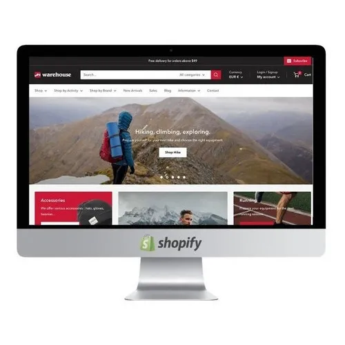Tema Shopify Maetroo Warehouse 2.5.2 versão setembro 2023 digital Foto 1