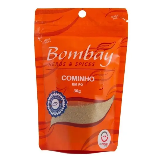 Tempero Cominho Em Pó Bombay 30g Foto 1