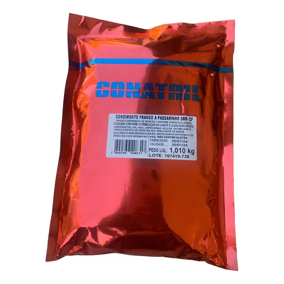 Tempero Condimento Para Frango A Passarinho Sbr - Cf Foto 1