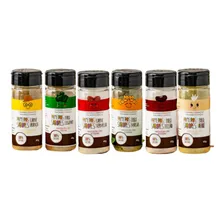 Tempero Infantil Natural Primeiros Sabores Kit 6 Sabores Foto  mini 1