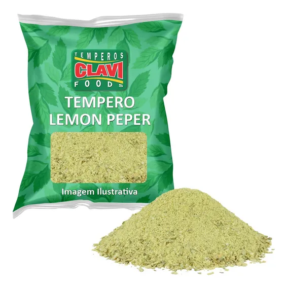 Tempero Lemon Pepper 1kg Atacado Foto 1