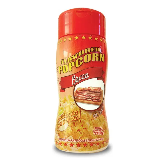 Tempero Para Pipoca - Sabor Bacon Foto 1