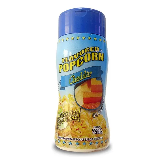 Tempero Para Pipoca - Sabor Cheddar Foto 1