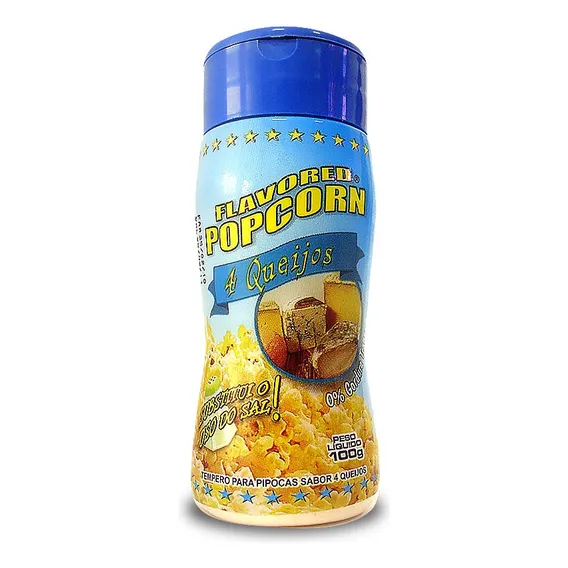 Tempero Para Pipoca - Sabor Queijo Nacho Foto 1