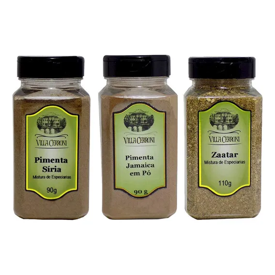 Tempero Pimenta S铆ria, Pimenta Jamaica Em P贸, Zaatar Foto 1