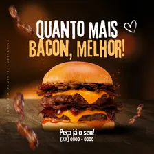 Templates Editáveis Hamburguerias Para Canva Foto mini 3