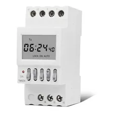 Temporizador Automático Timer Sirene Escolar Campainha 220v Foto mini 2
