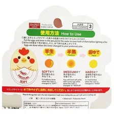 Temporizador De Cozimento Ovo Egg Timer De Ovo Cozido Daiso Foto mini 3