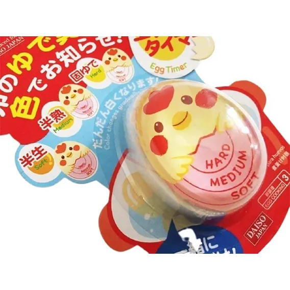 Temporizador De Cozimento Ovo Egg Timer De Ovo Cozido Daiso Foto 1