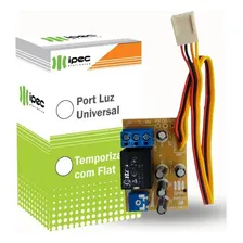 Temporizador Luz Garagem Rele Universal Port Luz Motor Ipec Flat de 4 vias Foto mini 2