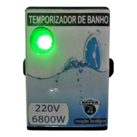Temporizador Para Chuveiro 220v 100w Até 6800w Foto 1
