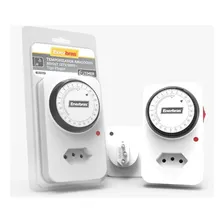 Temporizador Timer Analogico Bivolt Tipo Plugue Enerbras Foto mini  2