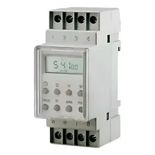 Temporizador Timer Digital Fixação Trilho Din 220v Exatron Foto  mini 1